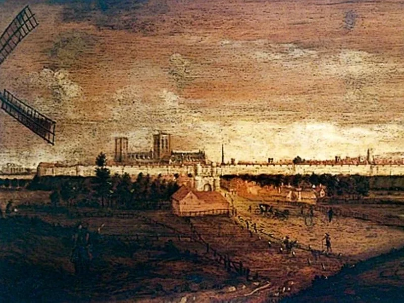 1649-William Lodge - Prospettiva sud-occidentale di York